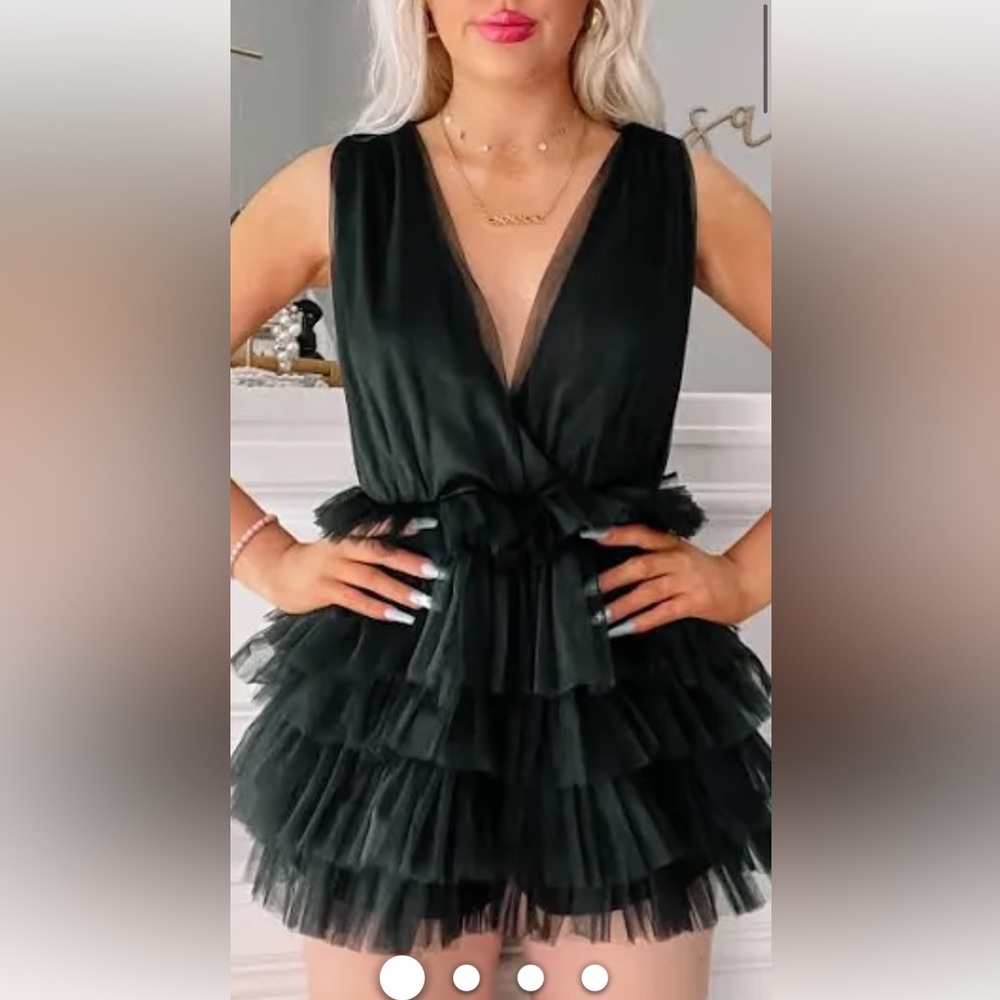Blake tulle romper